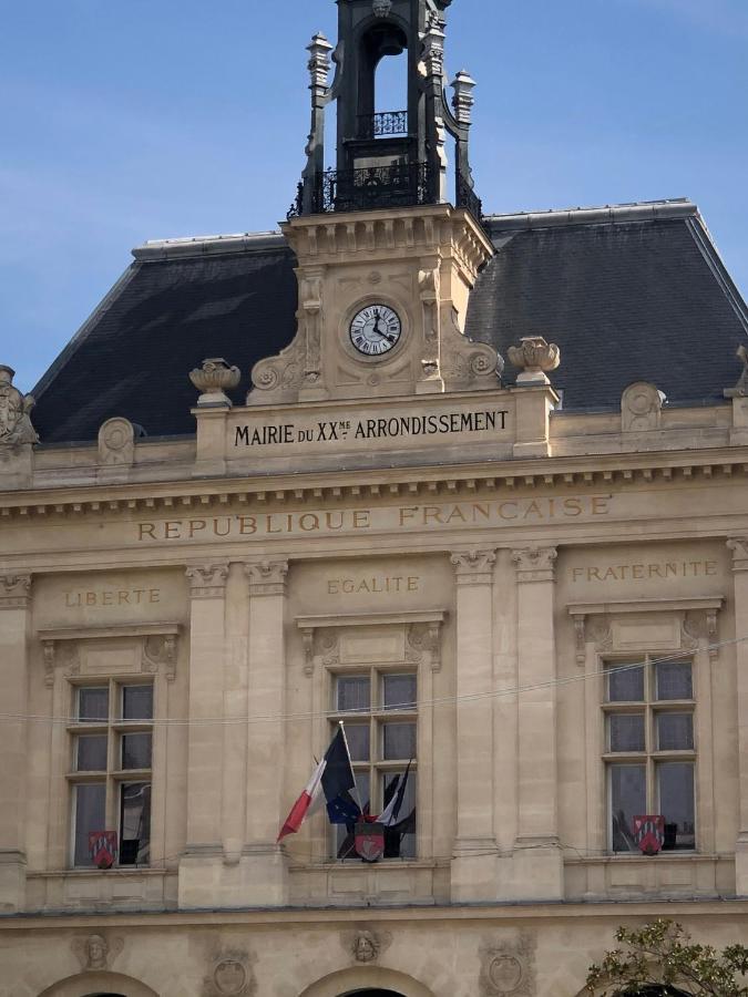 Gambetta Residences Hotel Paris Centre Экстерьер фото